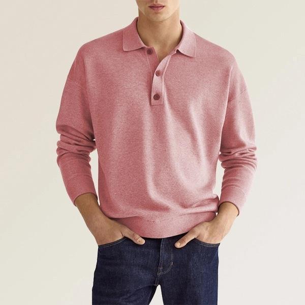 Langarm Poloshirt Herren | Klassischer Kragen & Bequem 6