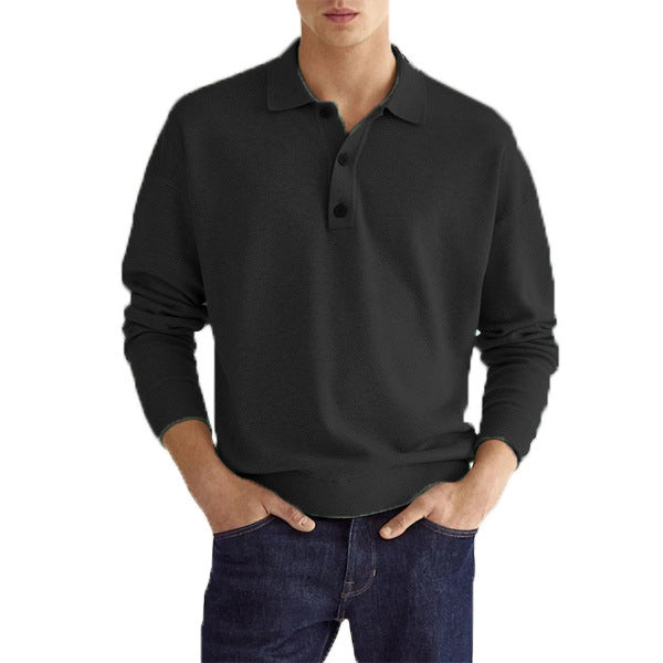 Langarm Poloshirt Herren | Klassischer Kragen & Bequem 8