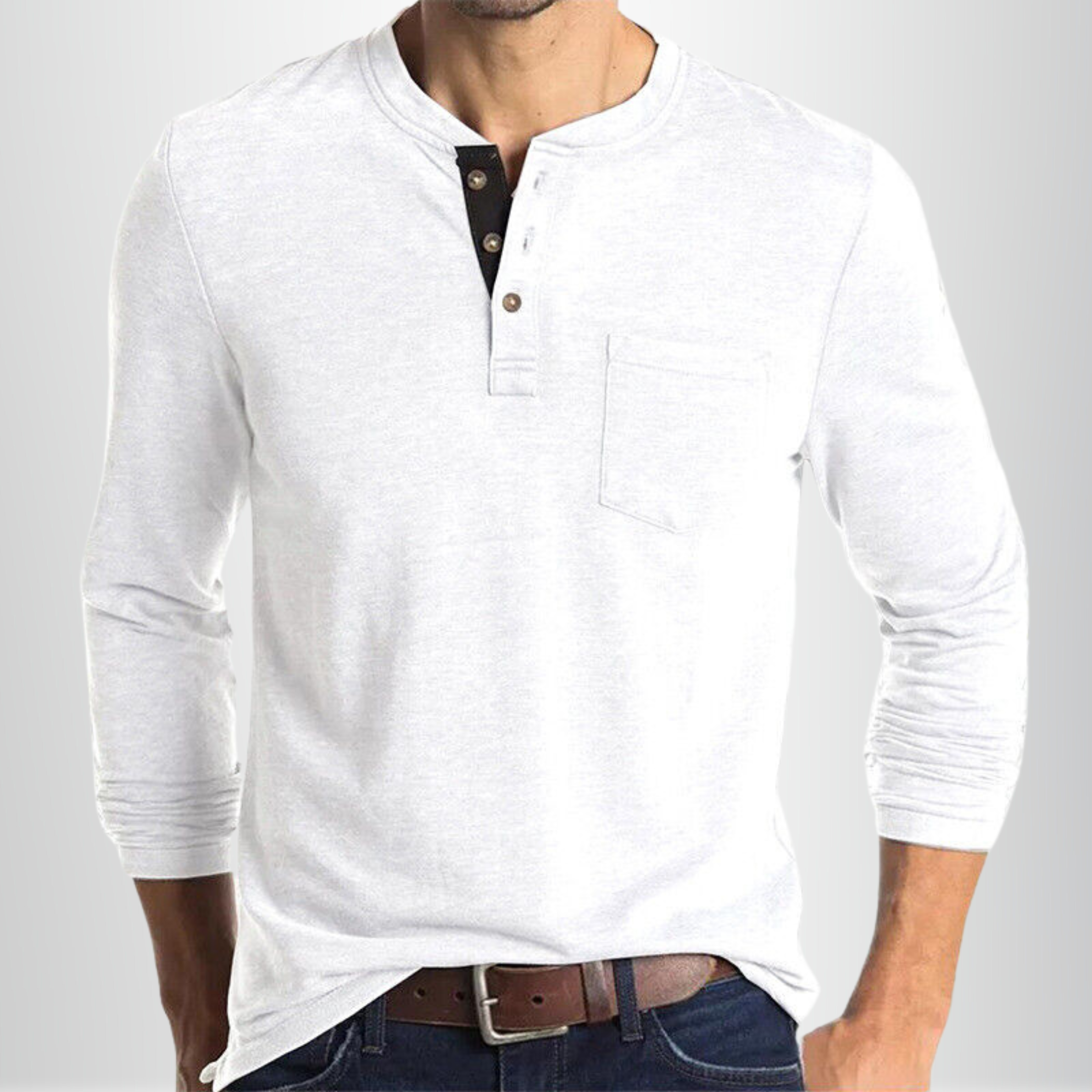 Langarm Shirt Herren | Lässig & Bequem 0