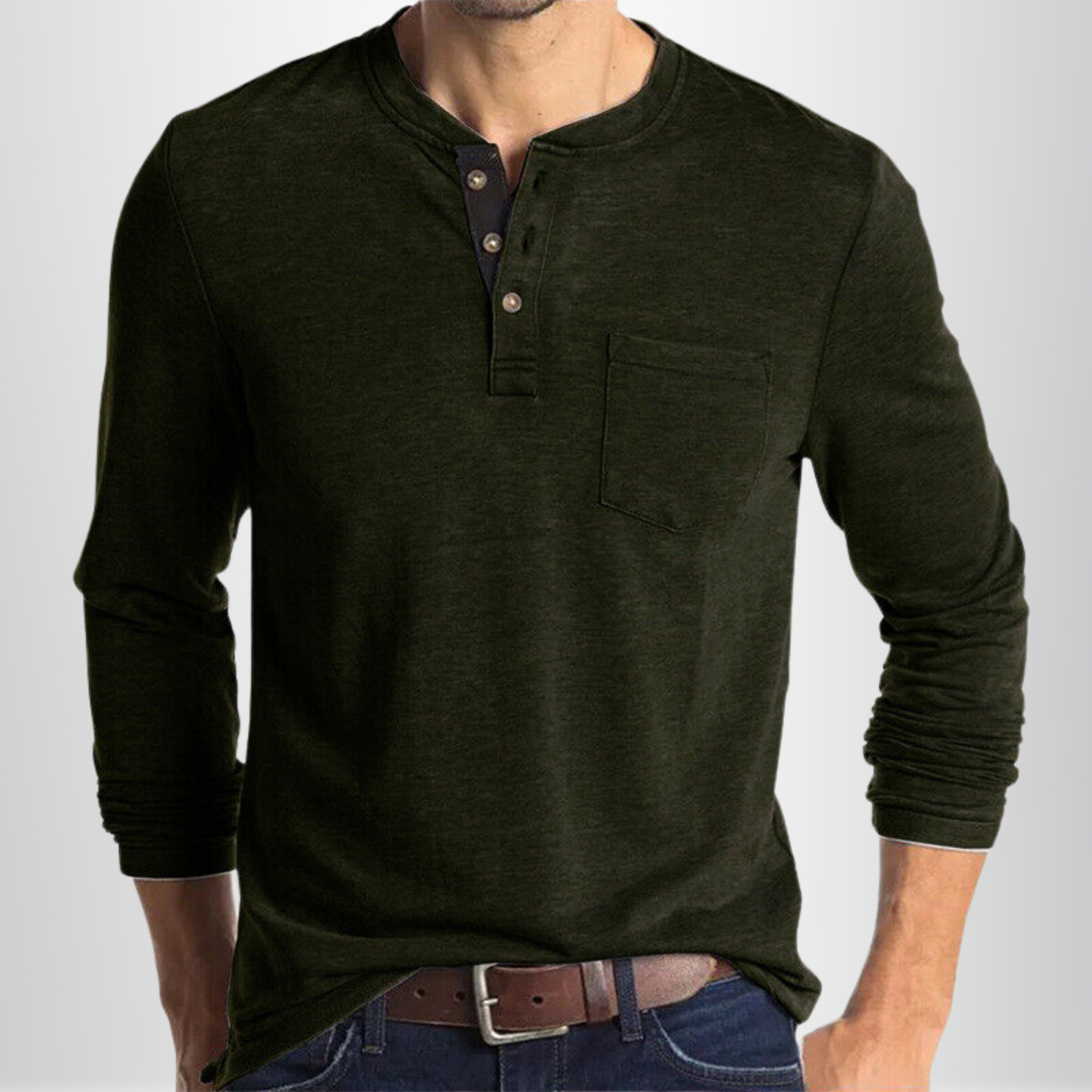 Langarm Shirt Herren | Lässig & Bequem 5