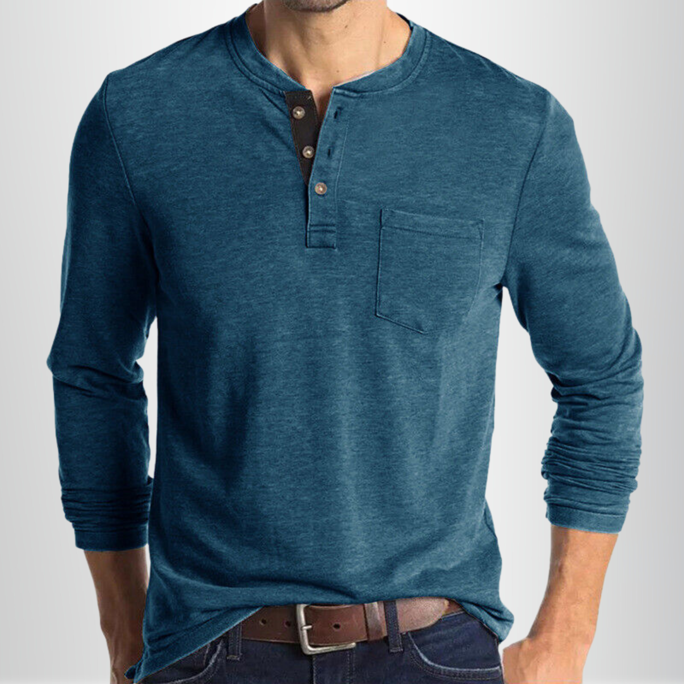 Langarm Shirt Herren | Lässig & Bequem 8