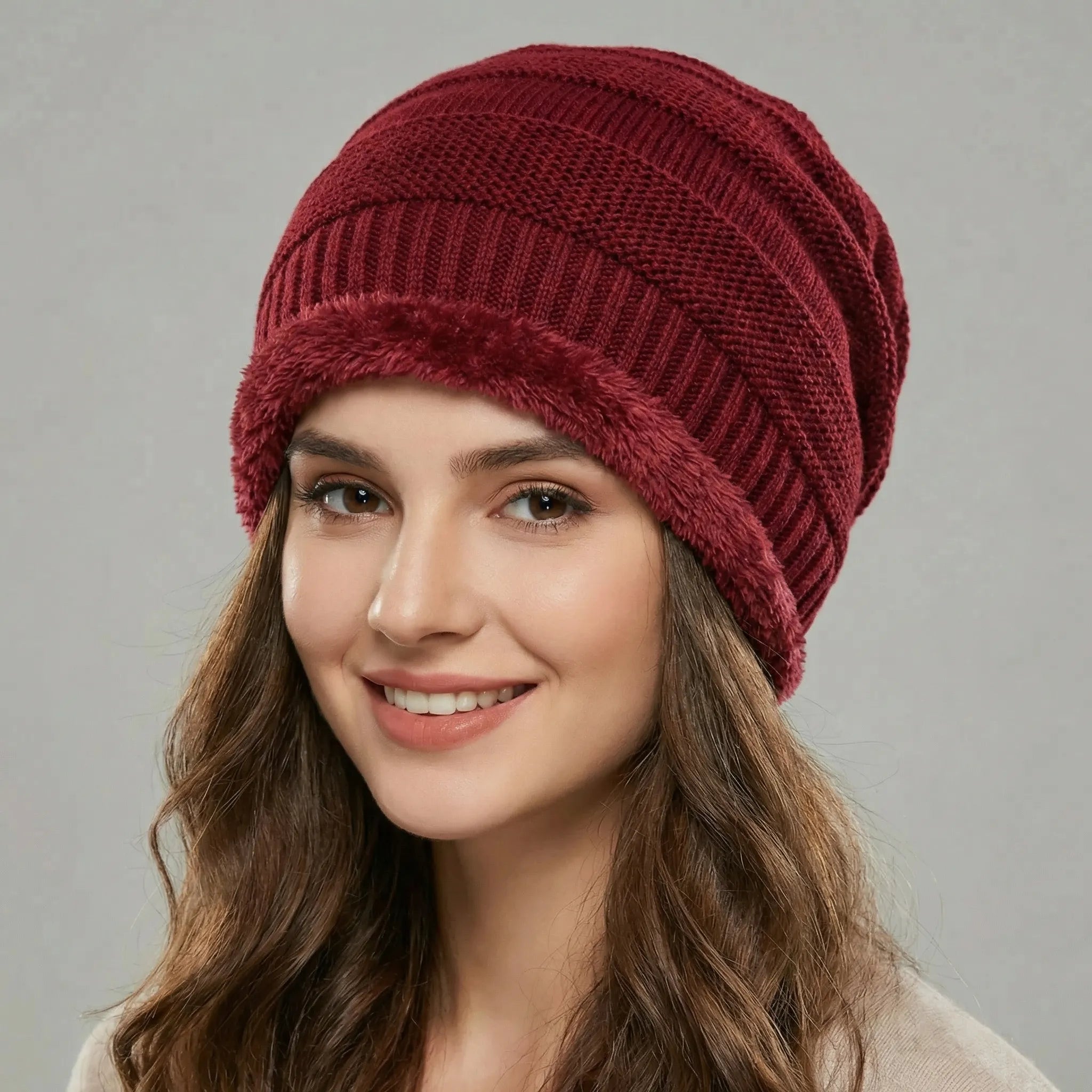 Lässige Slouchy-Strickmütze - Charlie 6