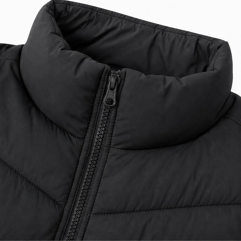 Layerly – Stand Collar Quilted Puffer Vest 8