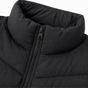 Layerly – Stand Collar Quilted Puffer Vest 8