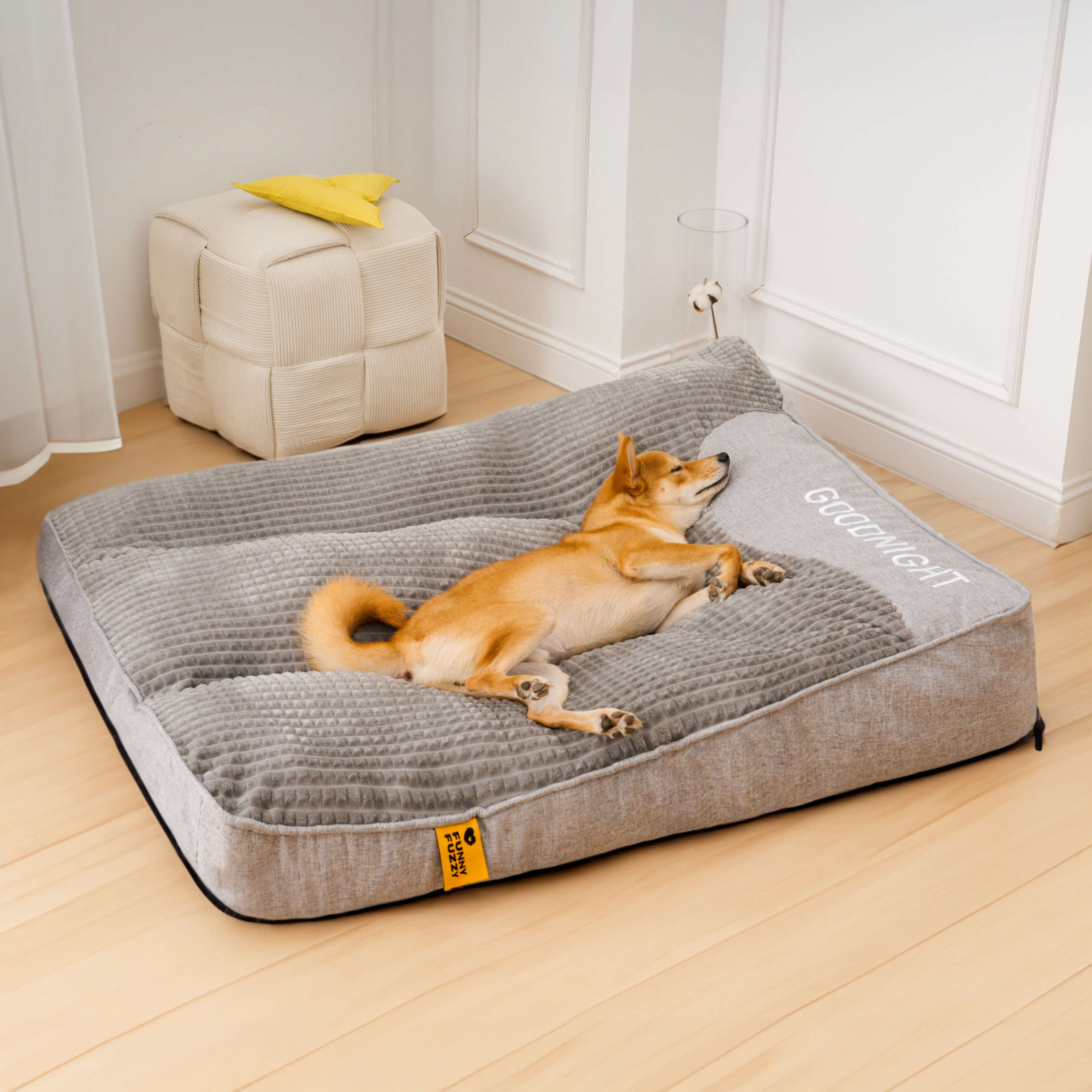 Letto Ortopedico per Cani di Grossa Taglia con Cuscino Lavabile e Supporto per Collo - Comfort e Igiene Garantiti 9