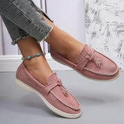 Loafers Donna Eleganti Leggeri Traspiranti in Tessuto Sintetico 5