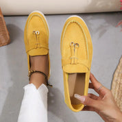Loafers Donna Eleganti Leggeri Traspiranti in Tessuto Sintetico 6