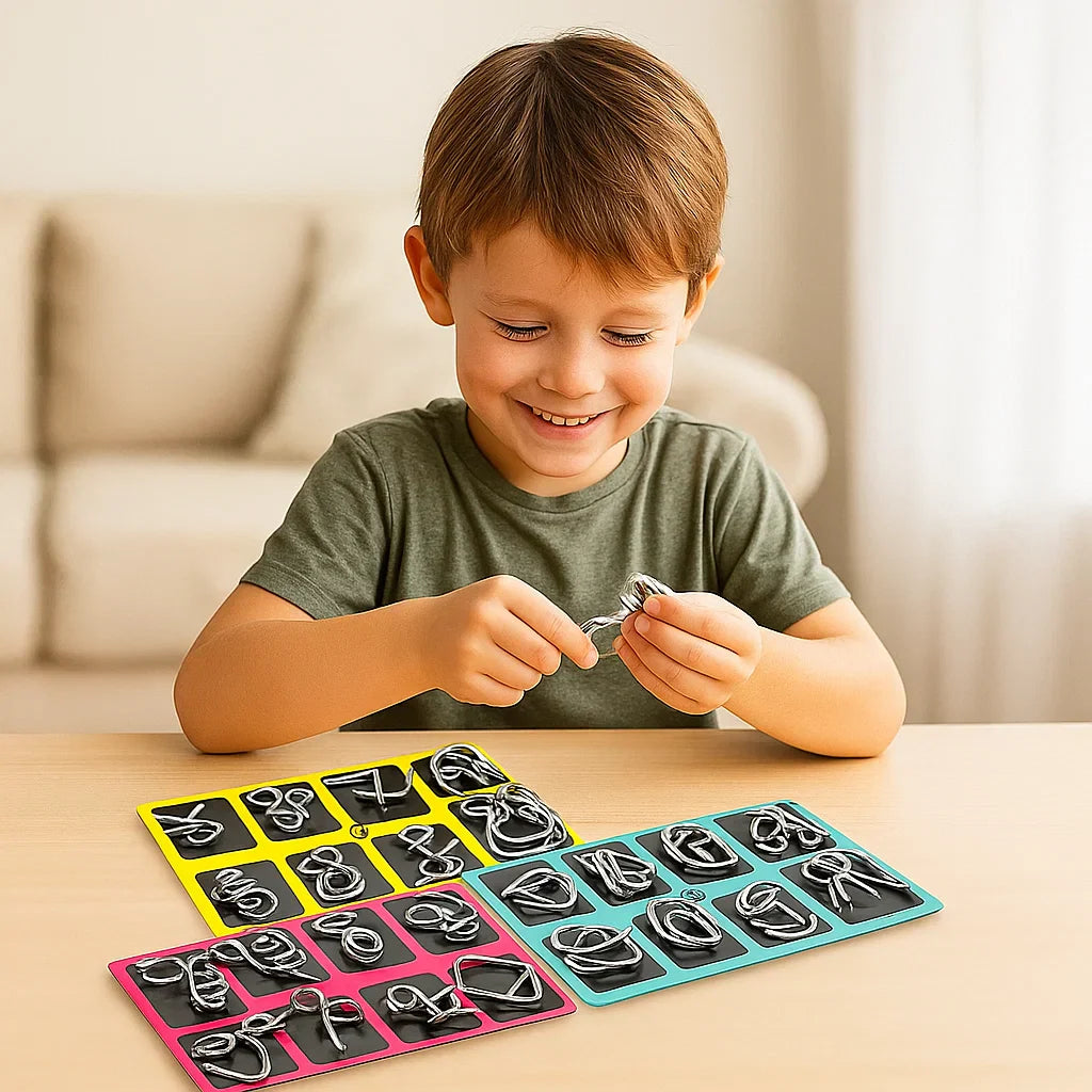 LogicCraft | Puzzle creativo in metallo per lo sviluppo delle capacità cognitive 1