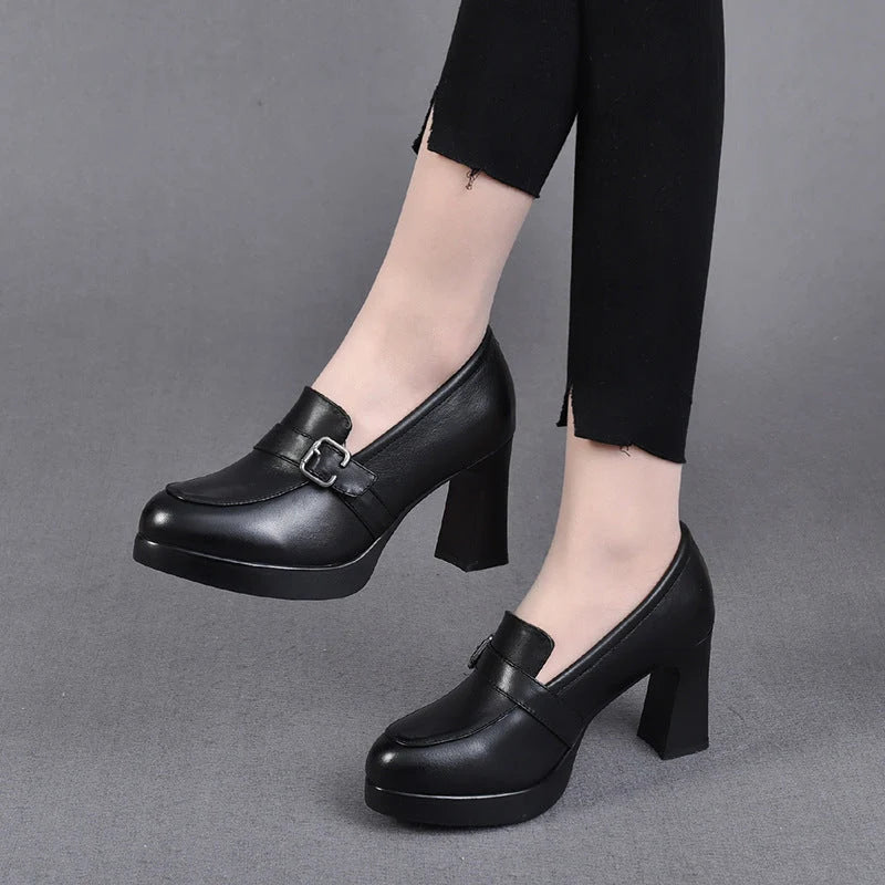 Lore™ - Vielseitige Stiefel mit Absatz aus Leder 0