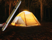 Luce solare da campeggio – Lampada gonfiabile portatile pieghevole da 2000 mAh per tenda, impermeabile IPX7 per piscina, feste e serate avventurose all'aperto 1