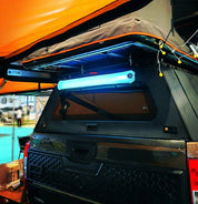 Luce solare da campeggio – Lampada gonfiabile portatile pieghevole da 2000 mAh per tenda, impermeabile IPX7 per piscina, feste e serate avventurose all'aperto 3