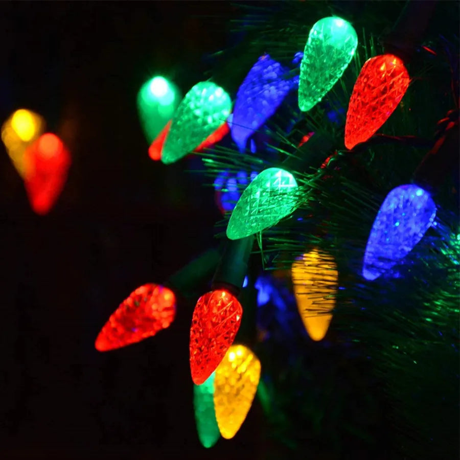 Luci da favola | Ghirlanda natalizia con 8 modalità di illuminazione 0