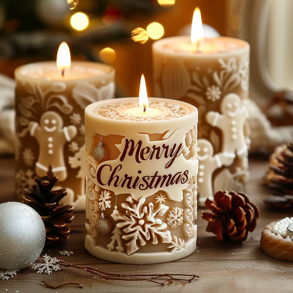 LumiCandle – Stampo in silicone 3D per candele decorative fatte a mano 1