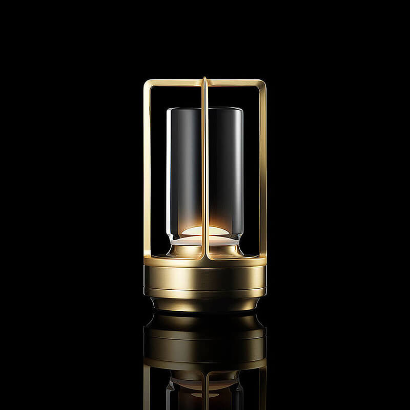 LuminaGlow | Lampada da tavolo portatile dimmerabile per l'illuminazione di camere da letto e uffici 0