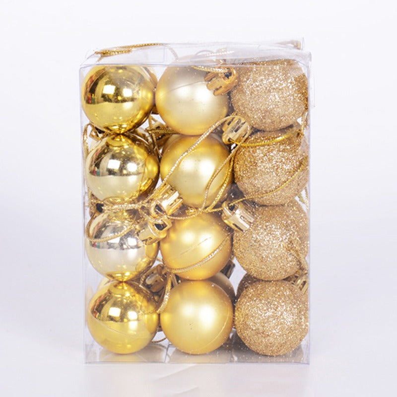 LuxeSpheres | Palline di Natale decorative morbide e vellutate 3