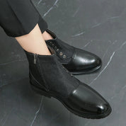 Luxuriöse Leder Herrenstiefel - Levi 4