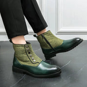 Luxuriöse Leder Herrenstiefel - Levi 8