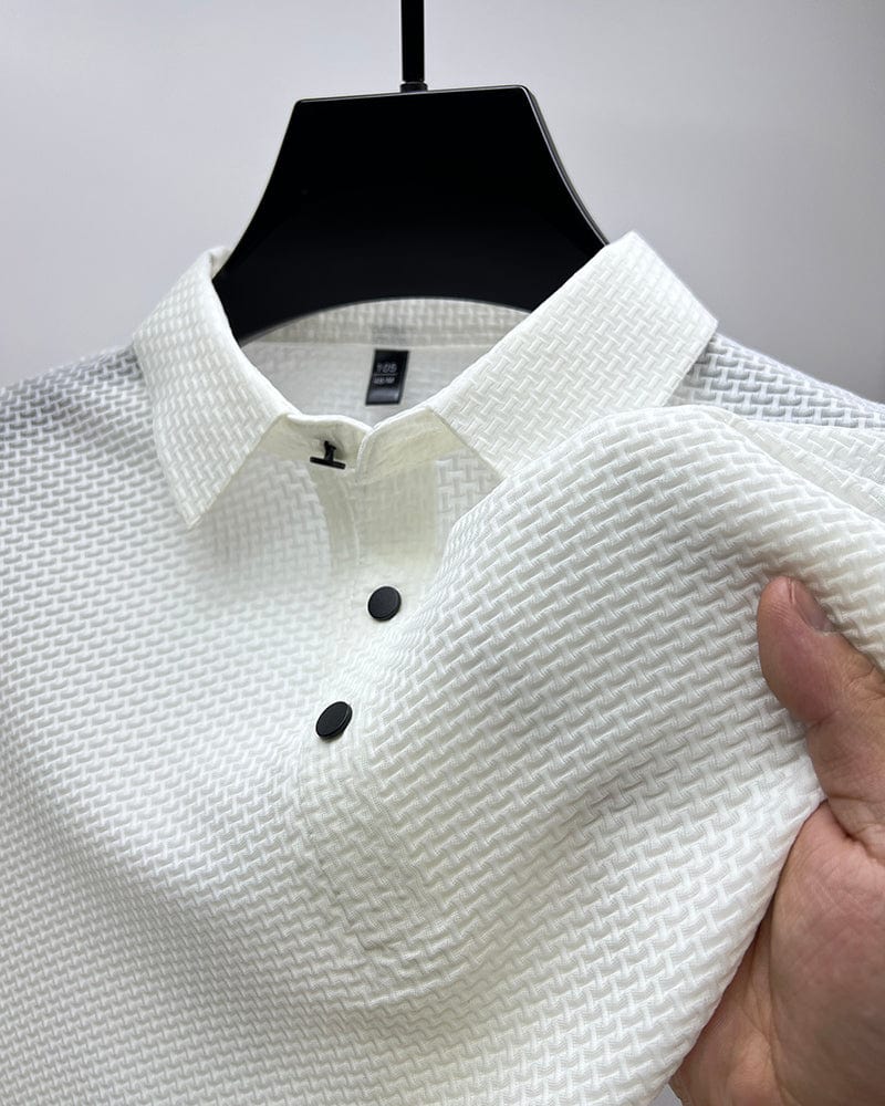 Maglietta Uomo A Maniche Corte Morten In Rete - Stile Moderno E Comfort, Magliette Uomo Traspiranti 3