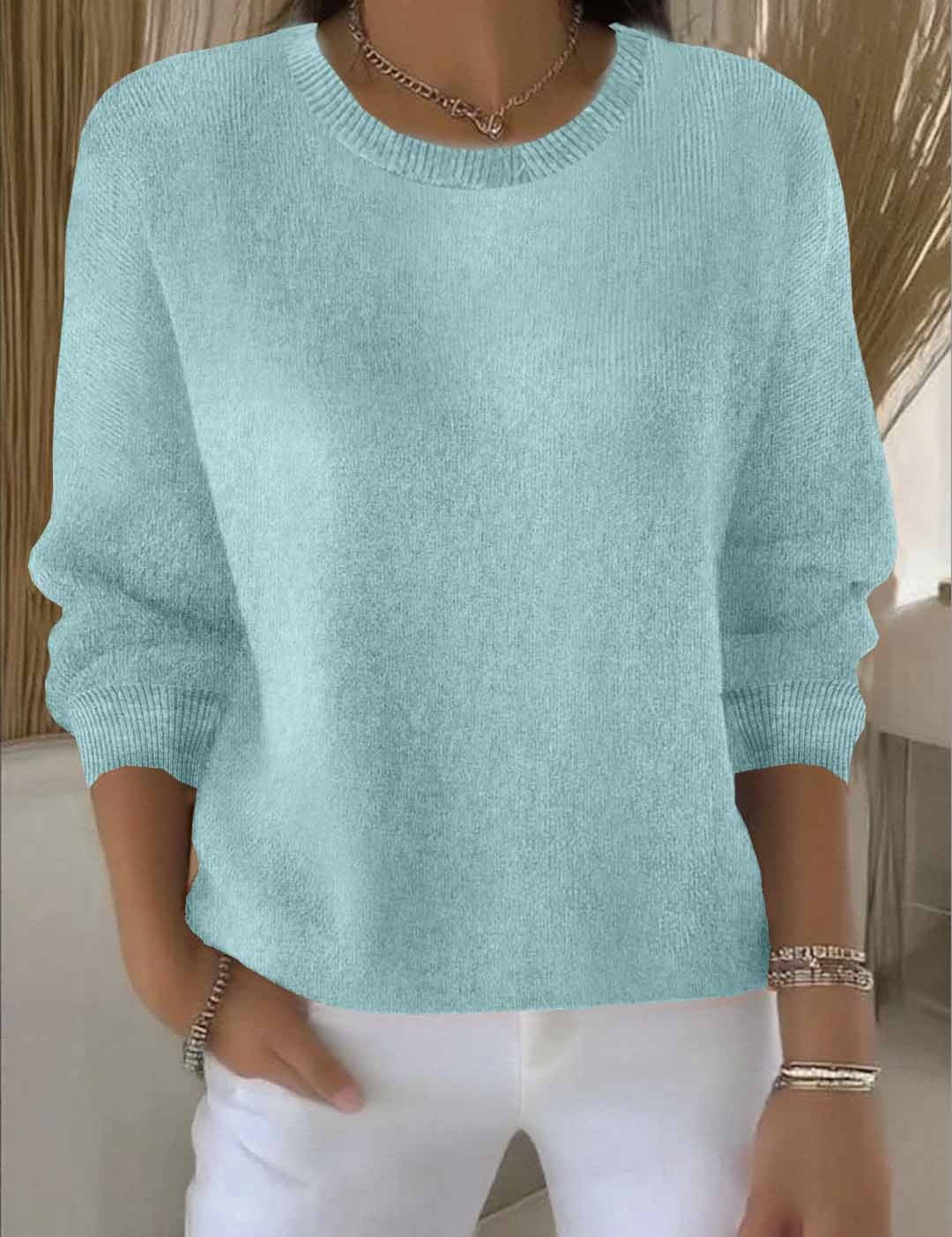 Maglione Donna Elegante - Comfort e Stile Versatile per Ogni Occasione, Maglioni Donna Trendy e Femminili 9