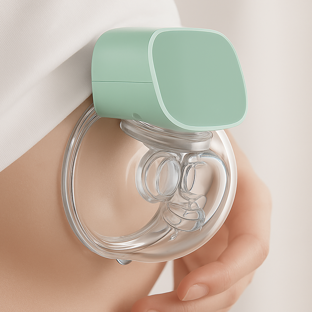 MamaEase | Tiralatte portatile in silicone con base a ventosa per mamme che allattano 0