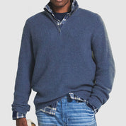 Mark | Maglione lavorato a maglia con cerniera a un quarto Heritage 2