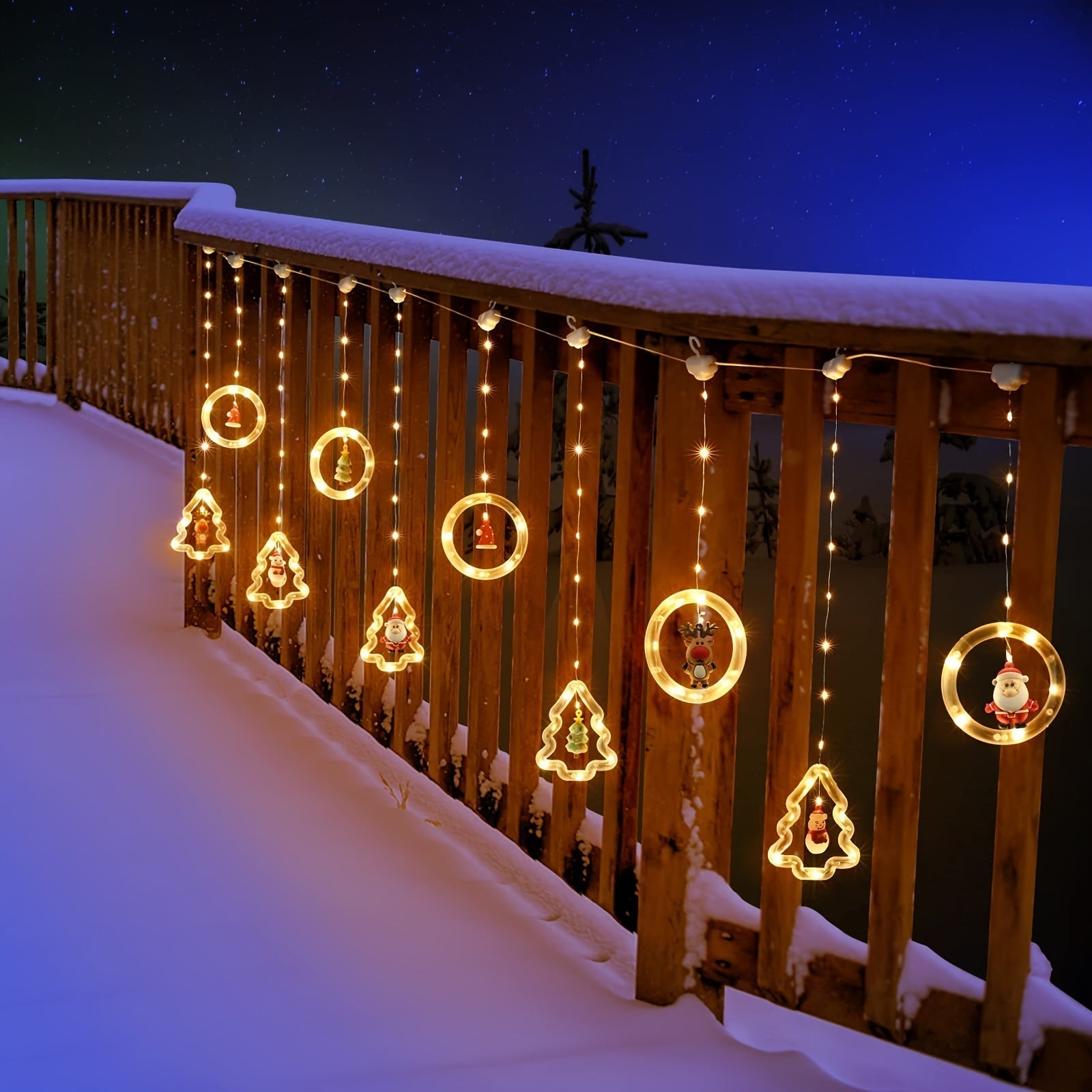 MerryCircle – Anello luminoso a LED con effetto colore rotante 4
