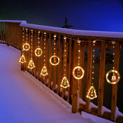 MerryCircle – Anello luminoso a LED con effetto colore rotante 4