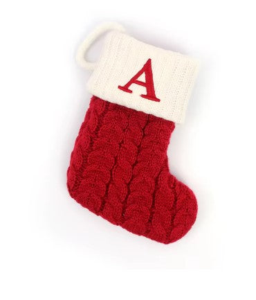 MerrySock – Calza natalizia nordica con polsino in morbido peluche 0