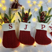 MerrySock – Calza natalizia nordica con polsino in morbido peluche 2