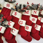 MerrySock – Calza natalizia nordica con polsino in morbido peluche 5