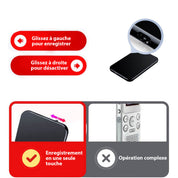 Mini Registratore Microfono Spia Professionale – Design Ultra-Sottile, 50 Ore di Durata della Batteria, Suono di Alta Qualità per Registrazioni Audio Discrete 4