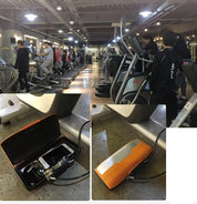 Mini cassaforte di sicurezza portatile – Scatola portaoggetti con serratura a password e cavo metallico per gioielli, carte, contanti e sicurezza del telefono in movimento 2