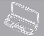 Mini cassaforte di sicurezza portatile – Scatola portaoggetti con serratura a password e cavo metallico per gioielli, carte, contanti e sicurezza del telefono in movimento 5