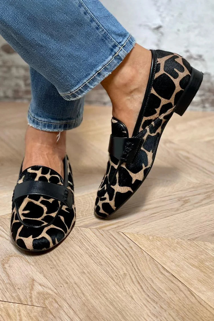 Mocassini Donna Eleganti con Stampa Animalier - Stile e Comfort per Ogni Occasione 2