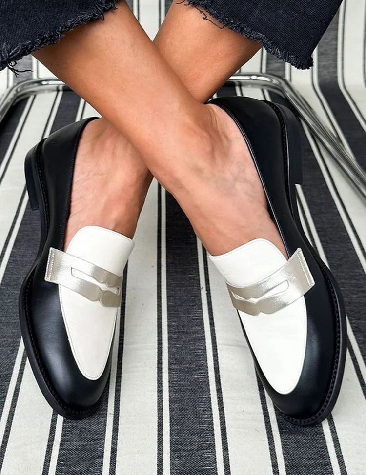 Mocassini Donna Monocromatici Eleganti - Stile Versatile e Comfort Incomparabile 1