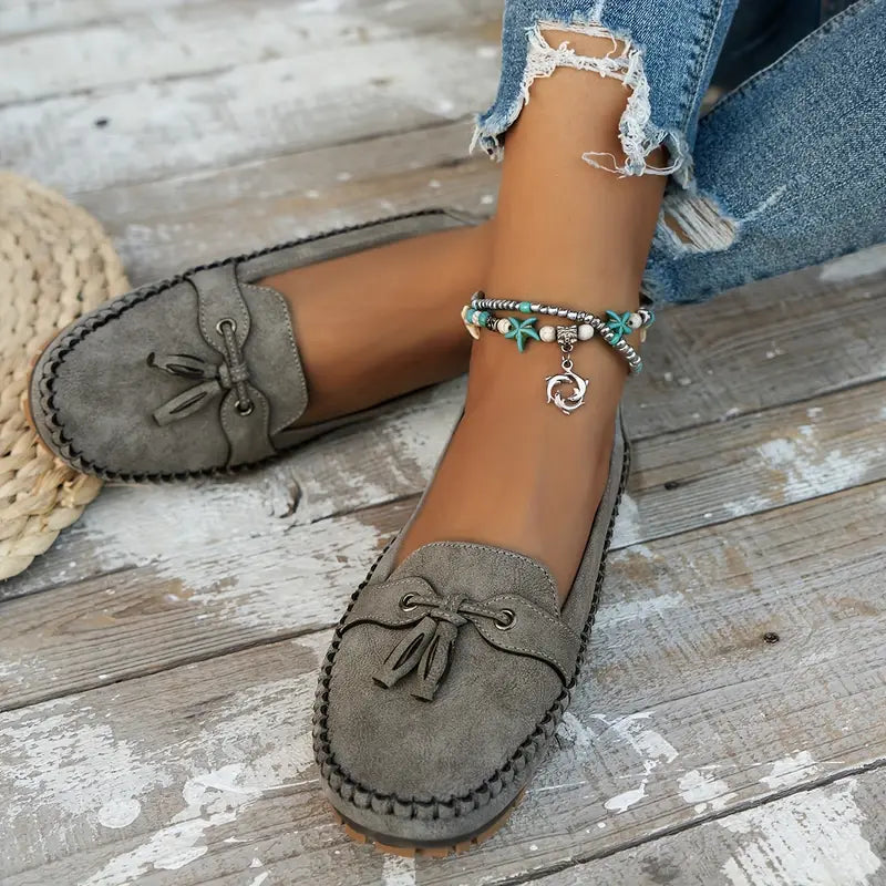 Mocassini Eleganti e Comodi per Donne - Stile Vintage e Comfort Quotidiano 1