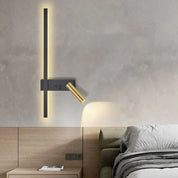 Moderne LED-Wandleuchte mit Leselicht 2