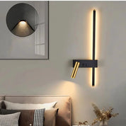 Moderne LED-Wandleuchte mit Leselicht 5