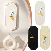 Moderne Wandklok mit farbigen Zeigern 5