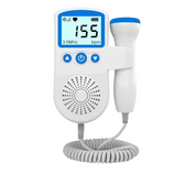 Monitor della frequenza cardiaca fetale Doppler per la casa Gravidanza Bambino Rilevatore di suoni della frequenza cardiaca fetale 2