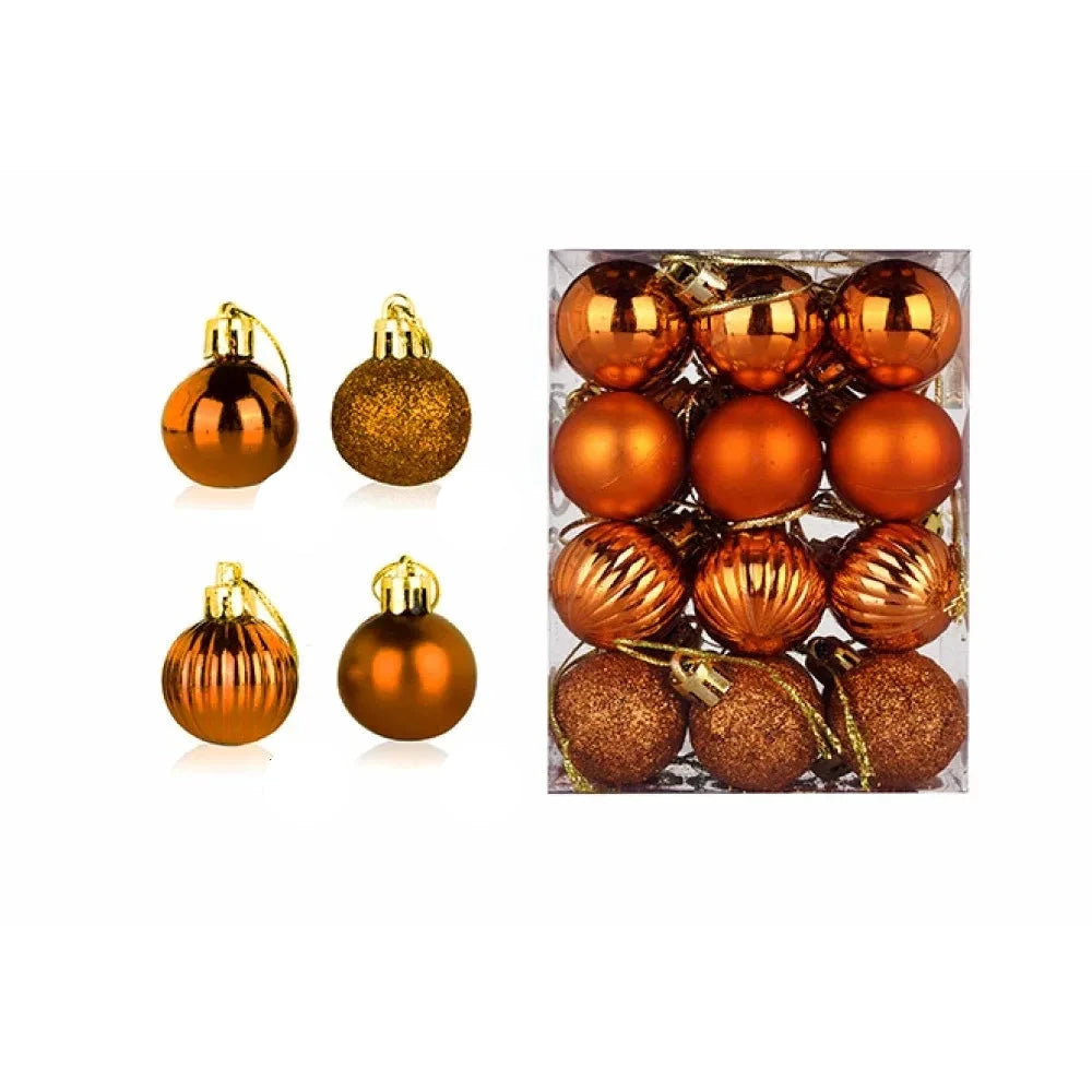 Natale luminoso | Eleganti palline decorative per decorare l'albero di Natale 0