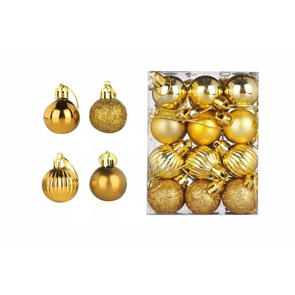Natale luminoso | Eleganti palline decorative per decorare l'albero di Natale 12