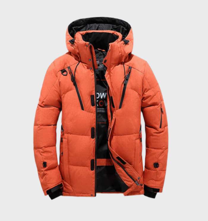 Nordfall - Giacca invernale parka impermeabile e antivento con fodera spessa e pile 4