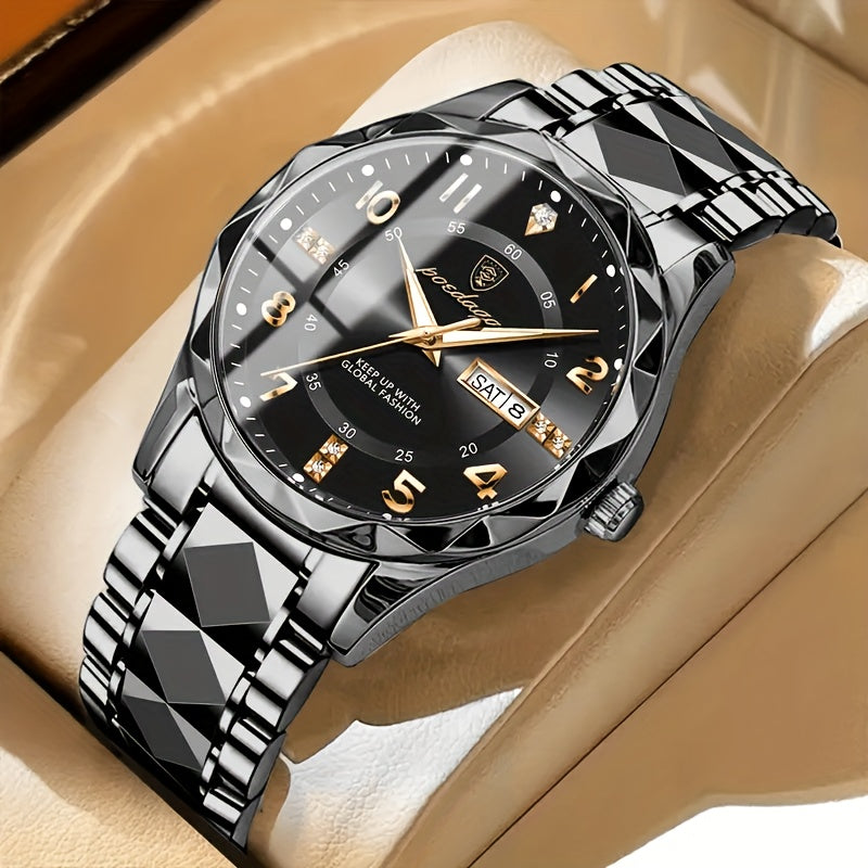 Orologio sportivo multifunzionale impermeabile da uomo - Titanio 10