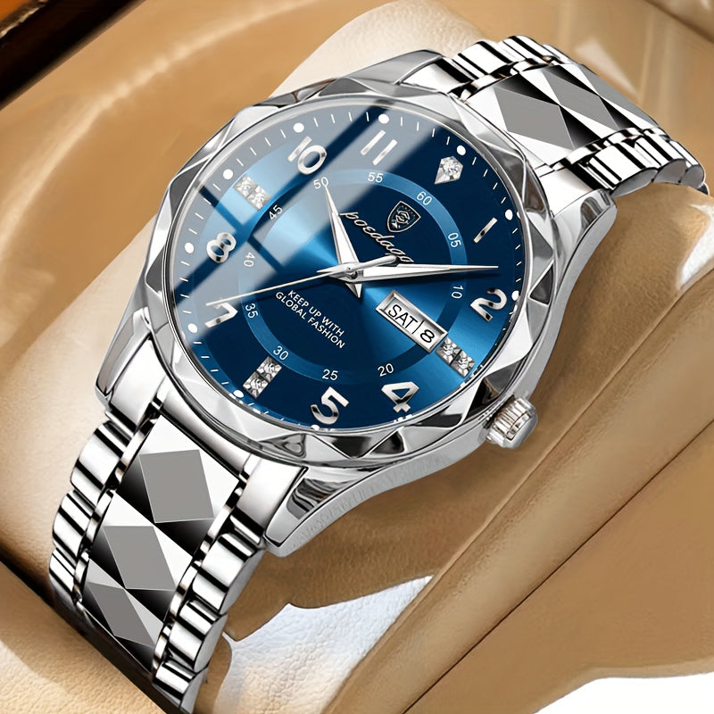 Orologio sportivo multifunzionale impermeabile da uomo - Titanio 7