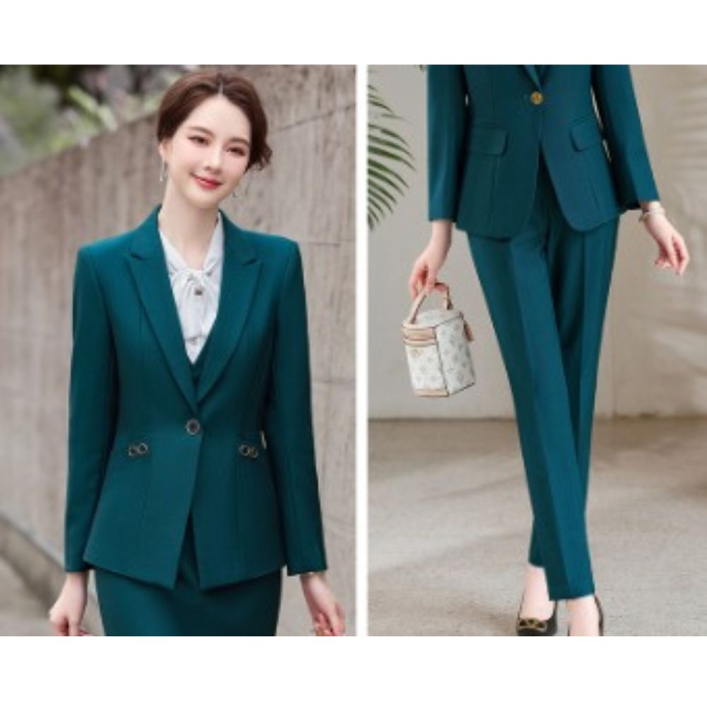 Blazer da Donna con Pantalone | Completo Elegante Coordinato