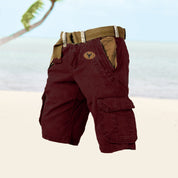 Pantaloncini Da Uomo Cargo Con Multitasche E Lunghezza Al Ginocchio - Pantaloni Corti Uomo Versatili Per Ogni Occasione 7