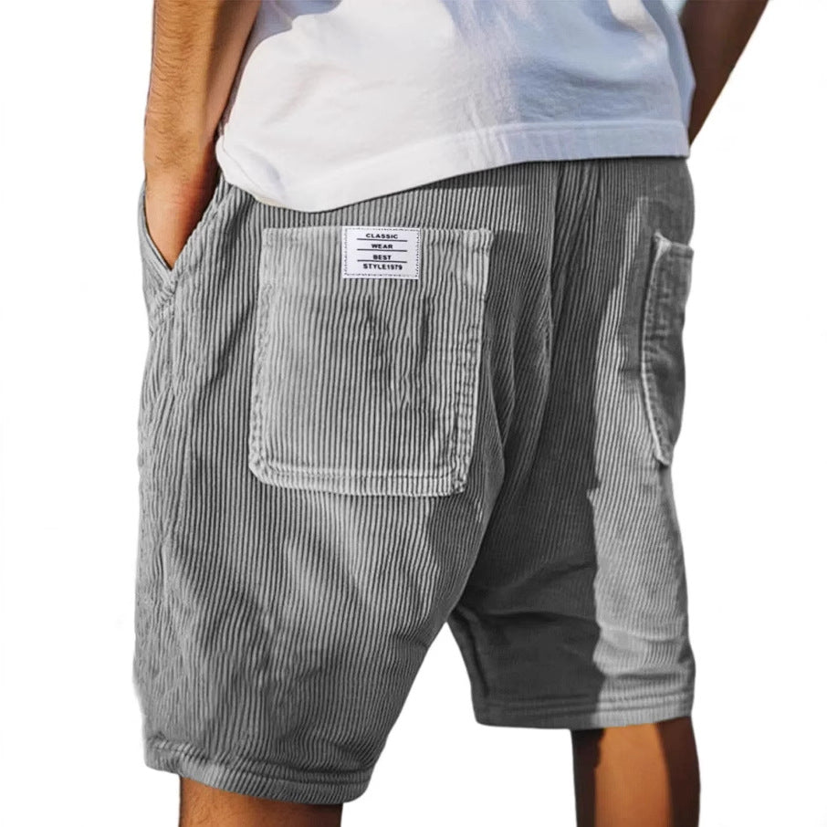Pantaloncini Da Uomo Casual Estivi, Pantaloni Corti Uomo Con Tasca, Stile Urbano, Comfort E Versatilità 0