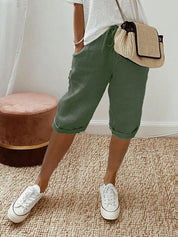 Pantaloncini Leggeri da Donna con Coulisse - Stile Casual per l'Estate 3