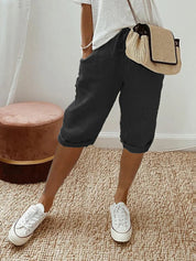 Pantaloncini Leggeri da Donna con Coulisse - Stile Casual per l'Estate 4